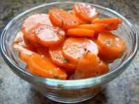 Морковь, маринованная с чесноком