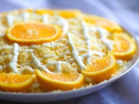 Салат «Дипломат» с апельсинами и сыром