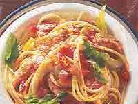 Спагетти с мясом индейки