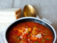 Томатный овощной суп
